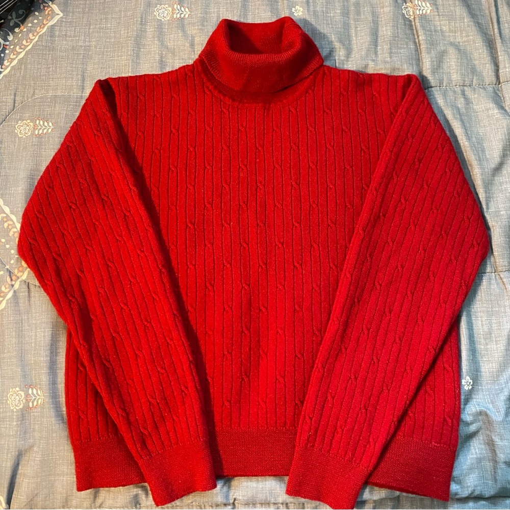 Liz Claiborne Turtleneck Sweater Knit Top